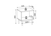 Stolik nocny Sora S54 w kolorze cashmere