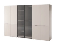 Cashmere + ryflowane szkło