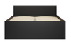 Łóżko Modena 160cm w kolorze czarnym