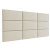 Panel tapicerowany 60x30 Magic Velvet 2250 (Śmietankowy)