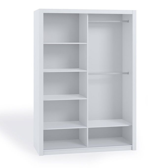 Szafa przesuwna Tamiza 180 cm z lustrem dąb monastery