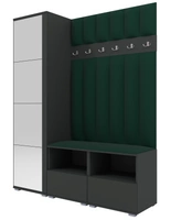 Grafit \ Butelkowa zieleń (Trinity 28)