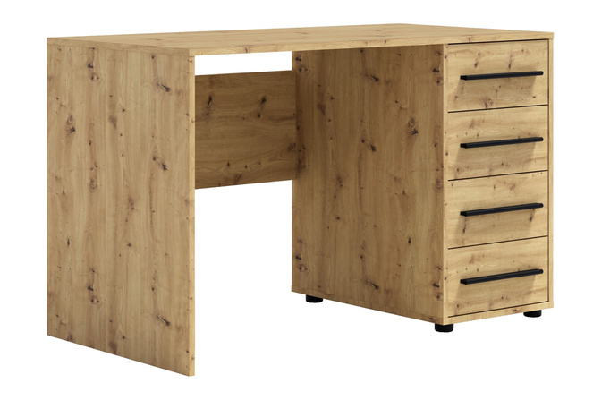 Biurko Modena 120x60 w kolorze dąb artisan