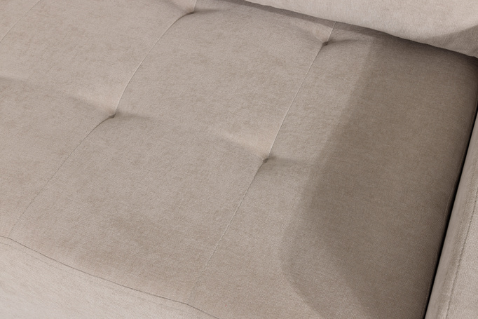 Narożnik TREVI lewostronny Wind 05 beżowy kremowy szenil funkcja spania