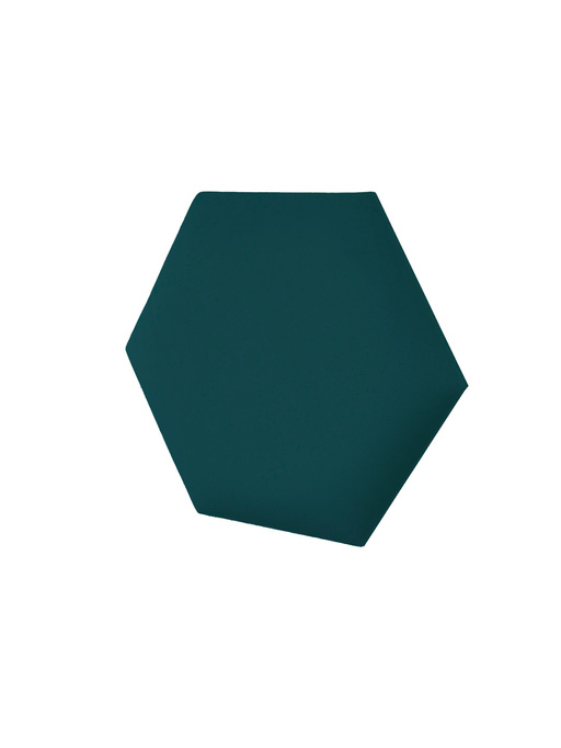 Panel tapicerowany heksagon 60cm Magic Velvet 2220 (Ciemny turkus)