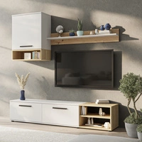 Biały / Dąb artisan