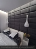 Panel tapicerowany 60x20 Mono 247 (Ciemny szary)