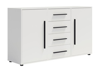 Komoda Modena K2D4SZ 150cm w kolorze białym