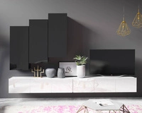 Czarny + Czarny połysk / Biały + Biały Połysk