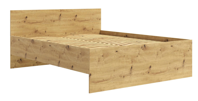 Łóżko Modena 160cm w kolorze dąb artisan