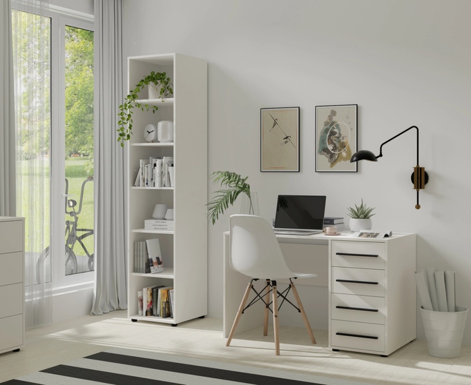 Regał pionowy Modena R45 z sześcioma półkami