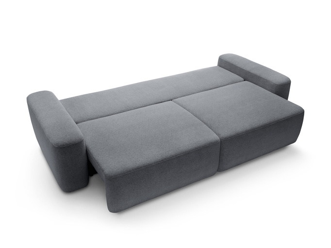 Sofa OLMI Raven 18 Grafitowa Ciemny Szary do salonu nowoczesna