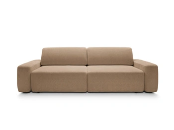 Sofa OLMI Raven 38 Brązowa Ciepły Brąz do salonu soft