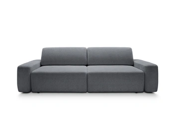 Sofa OLMI Raven 18 Grafitowa Ciemny Szary do salonu nowoczesna