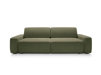 Sofa OLMI Raven 78 Zielona Oliwkowa do salonu nowoczesna