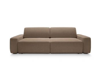 Sofa OLMI Raven 45 Ciemny Brąz Czekoladowa do salonu soft